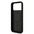 Karl Lagerfeld Karl Lagerfeld iPhone 17 Pro Max/iPhone 18 Pro Max Coque arrière MagSafe Pin représentant la tête de Karl - Noir