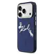Karl Lagerfeld Karl Lagerfeld iPhone 17 Pro Max Back-Cover hul - MagSafe IML Case With K&C Script Logo - Gold Edge - Navy Karl Lagerfeld Karl Lagerfeld iPhone 17 Pro Max Back-Cover hul - MagSafe IML Case With K&C Script Logo - Gold Edge - Navy
