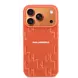 Karl Lagerfeld Karl Lagerfeld iPhone 17 Pro Max Back-Cover hul - MagSafe - KL Monogram - Orange Karl Lagerfeld Karl Lagerfeld iPhone 17 Pro Max Back-Cover hul - MagSafe - KL Monogram - Orange
