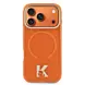 Karl Lagerfeld Karl Lagerfeld iPhone 17 Pro Max Back-Cover hul - MagSafe IML Case With Karl Head Logo - Gold Edge - Orange Karl Lagerfeld Karl Lagerfeld iPhone 17 Pro Max Back-Cover hul - MagSafe IML Case With Karl Head Logo - Gold Edge - Orange