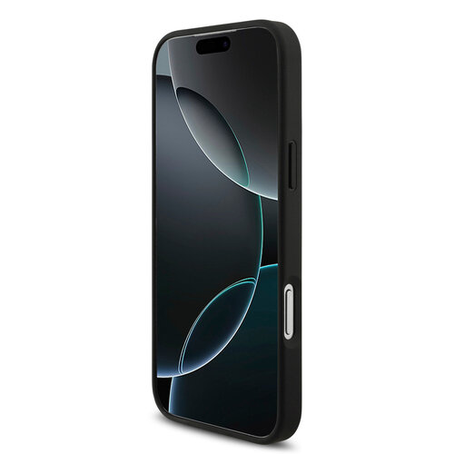 BMW BMW iPhone 17 Pro Max/iPhone 18 Pro Max Handyhülle MagSafe Kevlar Trikolore-Aufdruck Metalllogos - Schwarz