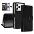 TUNIQ iPhone 17 Pro Book Case hoesje - Pasjeshouder voor 3 pasjes - Magneetsluiting - Hanger - Zwart TUNIQ iPhone 17 Pro Book Case hoesje - Pasjeshouder voor 3 pasjes - Magneetsluiting - Hanger - Zwart