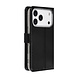 TUNIQ TUNIQ iPhone 17 Pro Book type housse - Noir - Porte-cartes pour 3 cartes - Fermeture magnétique - Cintre TUNIQ TUNIQ iPhone 17 Pro Book type housse - Noir - Porte-cartes pour 3 cartes - Fermeture magnétique - Cintre