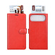 TUNIQ TUNIQ iPhone 17 Air Book type case - Card holder for 3 cards - Magnetic closure - Hanger - Red