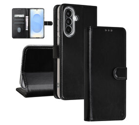 TUNIQ TUNIQ Galaxy A37 Book-Case hul - Kartenhalter für 3 Karten - Magnetverschluss - Aufhänger - Schwarz