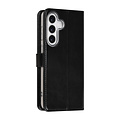 TUNIQ TUNIQ Galaxy S26 Plus Book type housse - Noir - Porte-cartes pour 3 cartes - Fermeture magnétique - Cintre