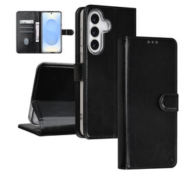 TUNIQ TUNIQ Galaxy S26 Plus Book Case hoesje - Pasjeshouder voor 3 pasjes - Magneetsluiting - Hanger - Zwart