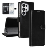 TUNIQ TUNIQ Galaxy S26 Ultra Book-Case hul - Kartenhalter für 3 Karten - Magnetverschluss - Aufhänger - Schwarz