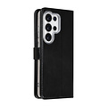 TUNIQ TUNIQ Galaxy S26 Ultra Book Case hoesje - Pasjeshouder voor 3 pasjes - Magneetsluiting - Hanger - Zwart