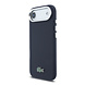 Lacoste Lacoste iPhone 17 Air Backcover hoesje - MagSafe - Metal Edges - Iconic Petit Pique Logo - Navy
