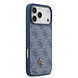 Guess Guess iPhone 17 Pro Max Back cover coque - Bleu - MagSafe - Small 4G & Classic Metal Logo