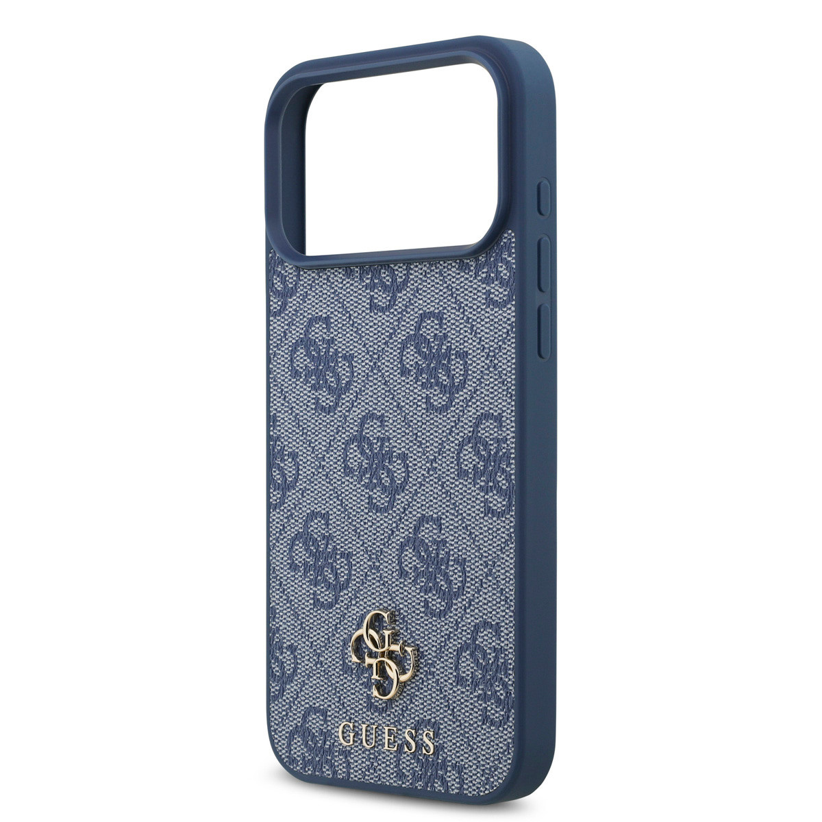 Guess Guess iPhone 17 Pro Max Backcover hoesje - MagSafe - Small 4G & Classic Metal Logo - Blauw, foto 5 van 6