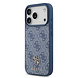 Guess Guess iPhone 17 Pro Back-Cover hul - MagSafe - Small 4G & Classic Metal Logo - Blau