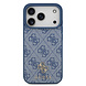 Guess Guess iPhone 17 Pro Back cover case - MagSafe - Small 4G & Classic Metal Logo - Blue