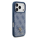 Guess Guess iPhone 17 Pro Back cover coque - Bleu - MagSafe - Small 4G & Classic Metal Logo