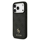 Guess Guess iPhone 17 Pro Backcover hoesje - MagSafe - Small 4G & Classic Metal Logo - Zwart