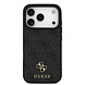 Guess Guess iPhone 17 Pro Back cover case - MagSafe - Small 4G & Classic Metal Logo - Black