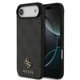 Guess Guess iPhone 17 Air Back cover coque - Noir - MagSafe - Small 4G & Classic Metal Logo Guess Guess iPhone 17 Air Back cover coque - Noir - MagSafe - Small 4G & Classic Metal Logo