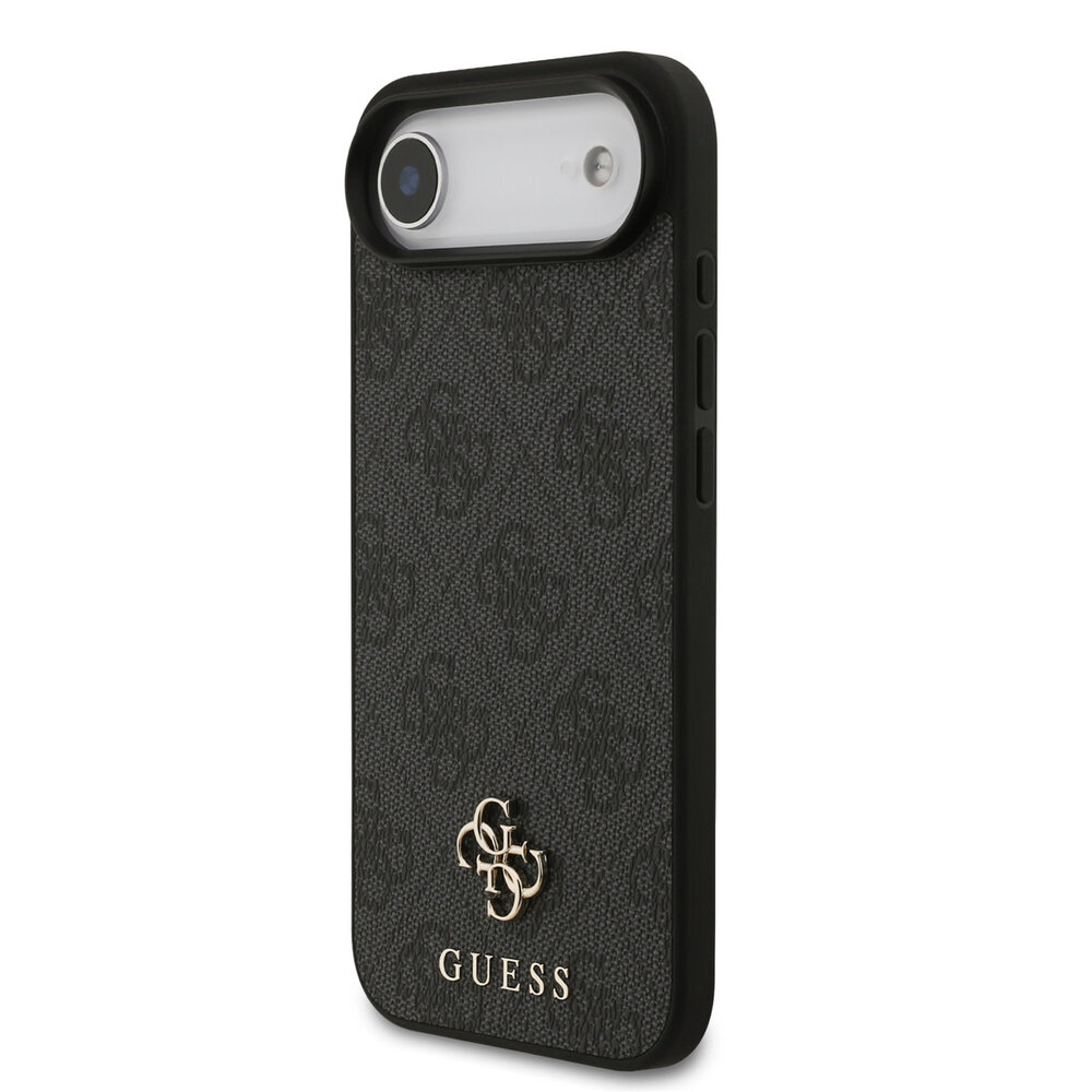 Guess Guess iPhone 17 Air Back cover case - MagSafe - Small 4G & Classic Metal Logo - Black