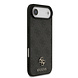 Guess Guess iPhone 17 Air Backcover hoesje - MagSafe - Small 4G & Classic Metal Logo - Zwart