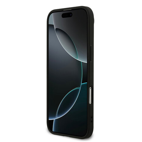 Guess Guess iPhone 17 Air Back cover case - MagSafe - Small 4G & Classic Metal Logo - Black