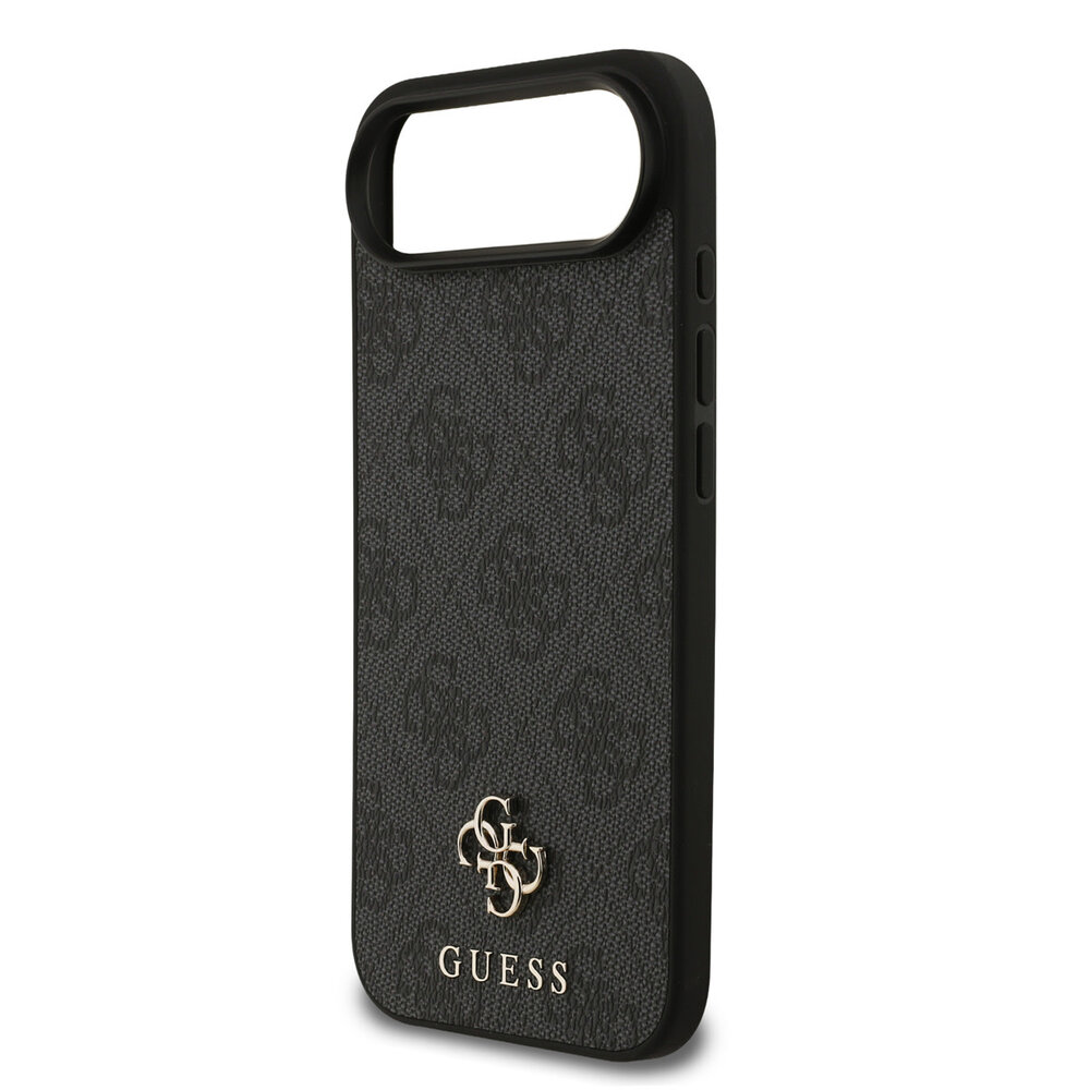 Guess Guess iPhone 17 Air Back cover case - MagSafe - Small 4G & Classic Metal Logo - Black