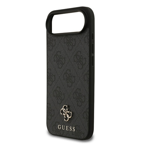 Guess Guess iPhone 17 Air Back cover case - MagSafe - Small 4G & Classic Metal Logo - Black