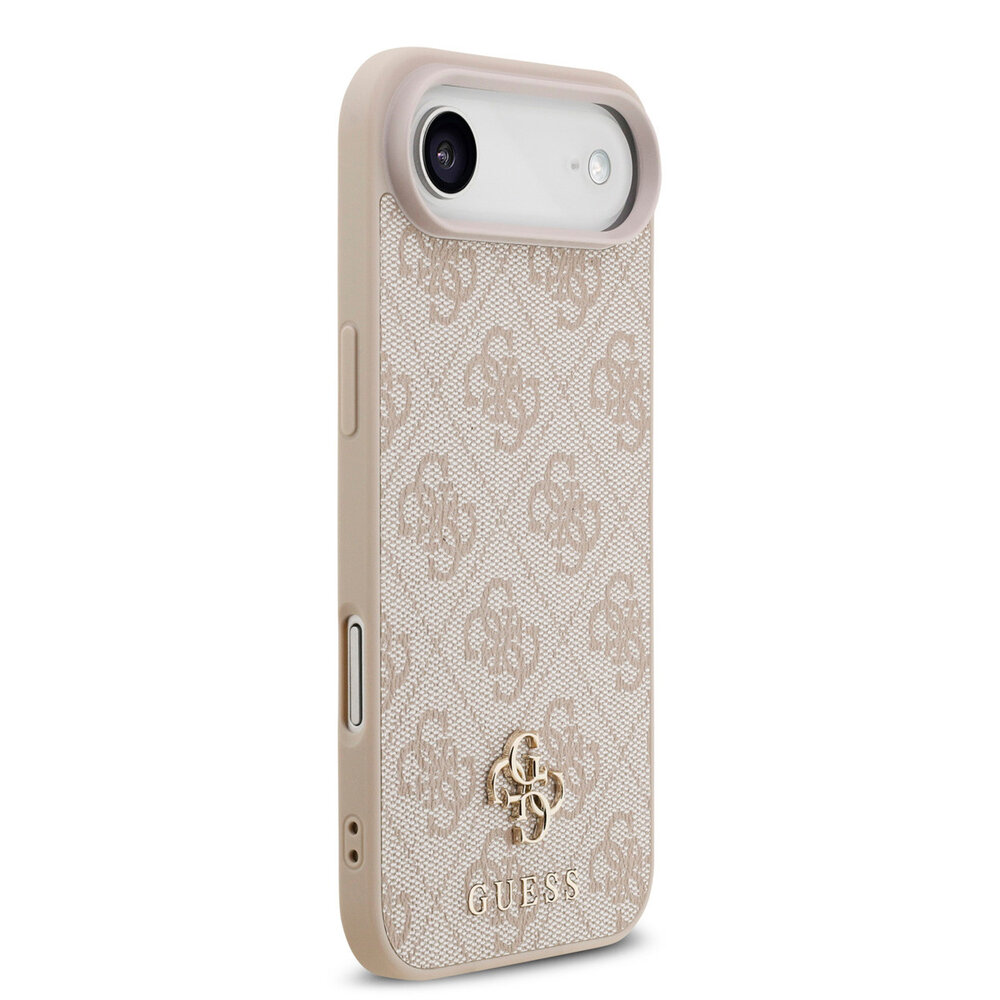 Guess Guess iPhone 17 Air Back cover case - MagSafe - Small 4G & Classic Metal Logo - Pink