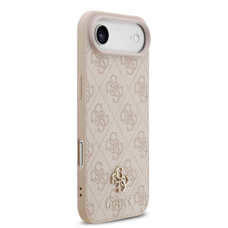 Guess Guess iPhone 17 Air Backcover hoesje - MagSafe - Small 4G & Classic Metal Logo - Roze