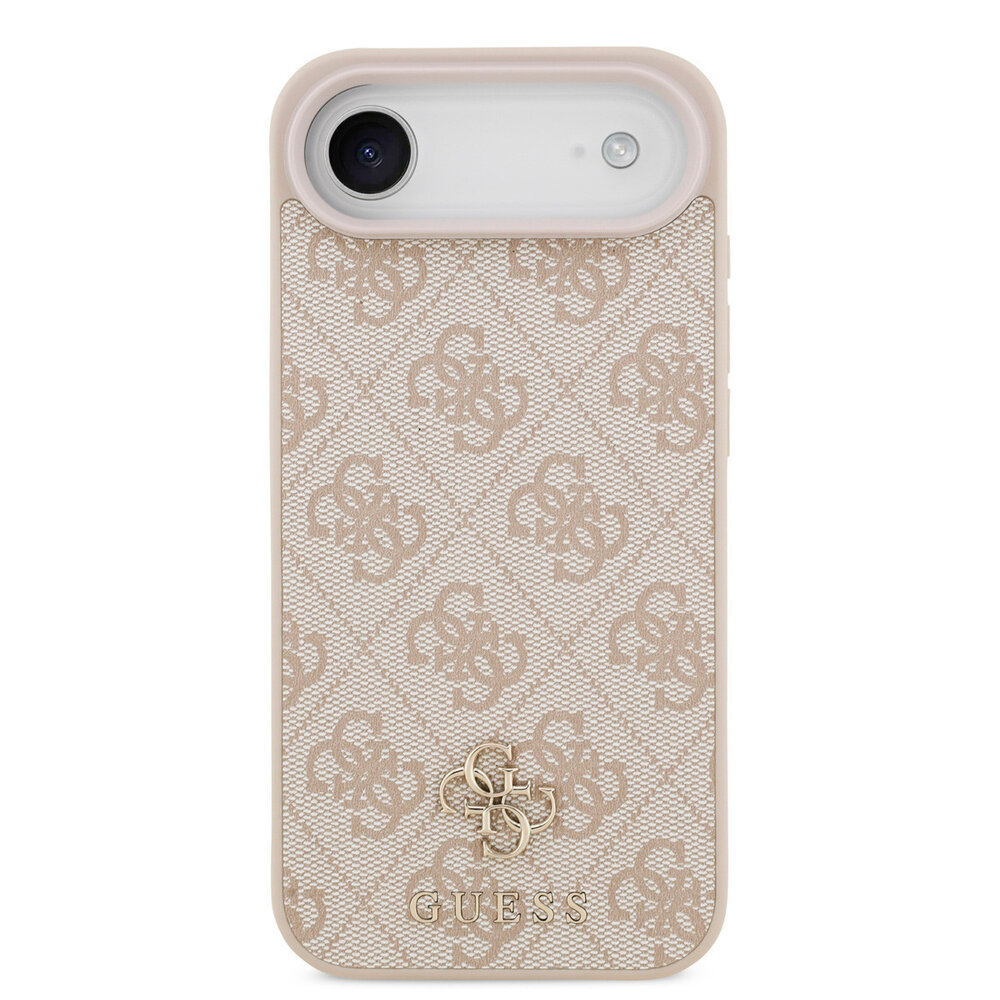 Guess Guess iPhone 17 Air Back cover case - MagSafe - Small 4G & Classic Metal Logo - Pink