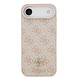 Guess Guess iPhone 17 Air Back cover coque - Rose - MagSafe - Small 4G & Classic Metal Logo