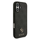 Guess Guess iPhone 17 Backcover hoesje - MagSafe - Small 4G & Classic Metal Logo - Zwart