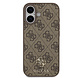 Guess Guess iPhone 17 Backcover hoesje - MagSafe - Small 4G & Classic Metal Logo - Bruin