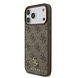 Guess Guess iPhone 17 Pro Max Backcover hoesje - MagSafe - Small 4G & Classic Metal Logo - Bruin