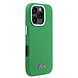 Lacoste Lacoste iPhone 16 Pro Back-Cover hul - MagSafe - Metal Edges - Iconic Petit Pique Logo - Estragon Green