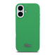Lacoste Lacoste iPhone 16 Back-Cover hul - MagSafe - Metal Edges - Iconic Petit Pique Logo - Estragon Green
