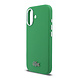Lacoste Lacoste iPhone 16 Backcover hoesje - MagSafe - Metal Edges - Iconic Petit Pique Logo - Estragon Green Lacoste Lacoste iPhone 16 Backcover hoesje - MagSafe - Metal Edges - Iconic Petit Pique Logo - Estragon Green