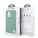 Lacoste Lacoste iPhone 16 Back cover coque - Estragon Green - MagSafe - Metal Edges - Iconic Petit Pique Logo