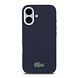 Lacoste Lacoste iPhone 16 Back cover case - MagSafe - Metal Edges - Iconic Petit Pique Logo - Navy