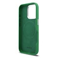 Lacoste Lacoste iPhone 16 Pro Max Backcover hoesje - MagSafe - Metal Edges - Iconic Petit Pique Logo - Estragon Green