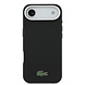 Lacoste Lacoste iPhone 17 Air Back cover case - MagSafe - Metal Edges - Iconic Petit Pique Logo - Black