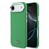 Lacoste iPhone 17 Air Backcover hoesje - MagSafe - Metal Edges - Iconic Petit Pique Logo - Estragon Green