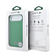Lacoste Lacoste iPhone 17 Air Backcover hoesje - MagSafe - Metal Edges - Iconic Petit Pique Logo - Estragon Green