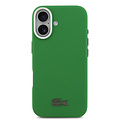 Lacoste Lacoste iPhone 17 Back cover coque - Estragon Green - MagSafe - Metal Edges - Iconic Petit Pique Logo