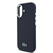 Lacoste Lacoste iPhone 17 Backcover hoesje - MagSafe - Metal Edges - Iconic Petit Pique Logo - Navy