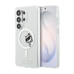 Karl Lagerfeld Galaxy S26 Ultra Back-Cover hul - MagSafe - IML Choupette Peekaboo - Transparent