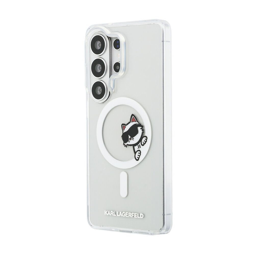 Karl Lagerfeld Karl Lagerfeld Galaxy S26 Ultra Back-Cover hul - MagSafe - IML Choupette Peekaboo - Transparent