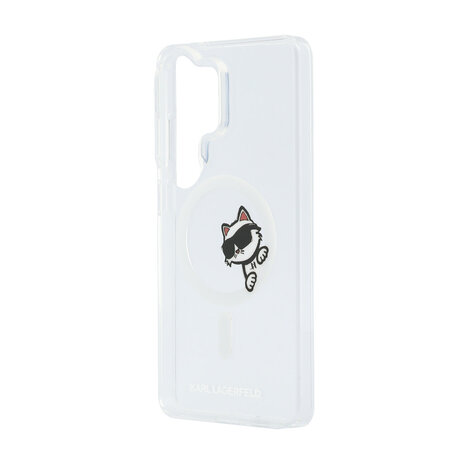 Karl Lagerfeld Karl Lagerfeld Galaxy S26 Ultra Back-Cover hul - MagSafe - IML Choupette Peekaboo - Transparent
