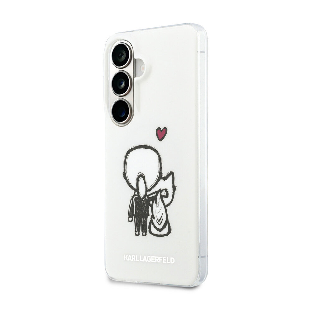 Karl Lagerfeld Karl Lagerfeld Galaxy S26 Back-Cover hul - MagSafe - IML K&C Back Logo - Transparent