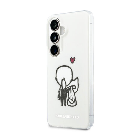 Karl Lagerfeld Karl Lagerfeld Galaxy S26 Back-Cover hul - MagSafe - IML K&C Back Logo - Transparent